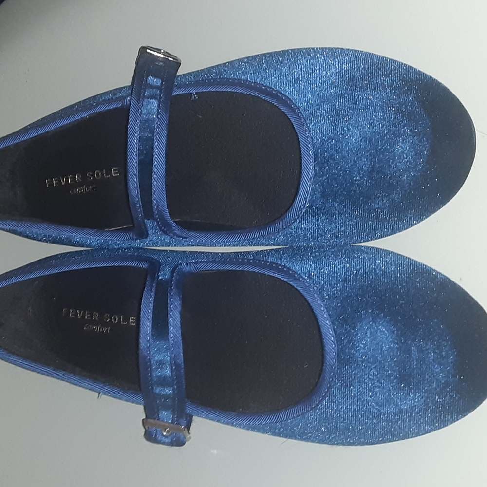 Velvet Mary Janes